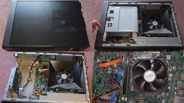 Dell Inspiron 3647 Disassembly RAM SSD Hard Drive Upgrade CMOS BIOS RTC Battery Replacement Repair