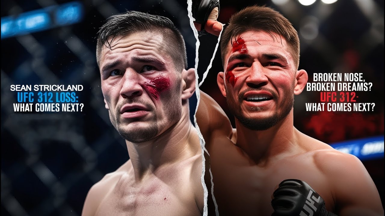 Strickland's UFC 312 Loss: Broken Nose, Broken Dreams, or Opportunity ...