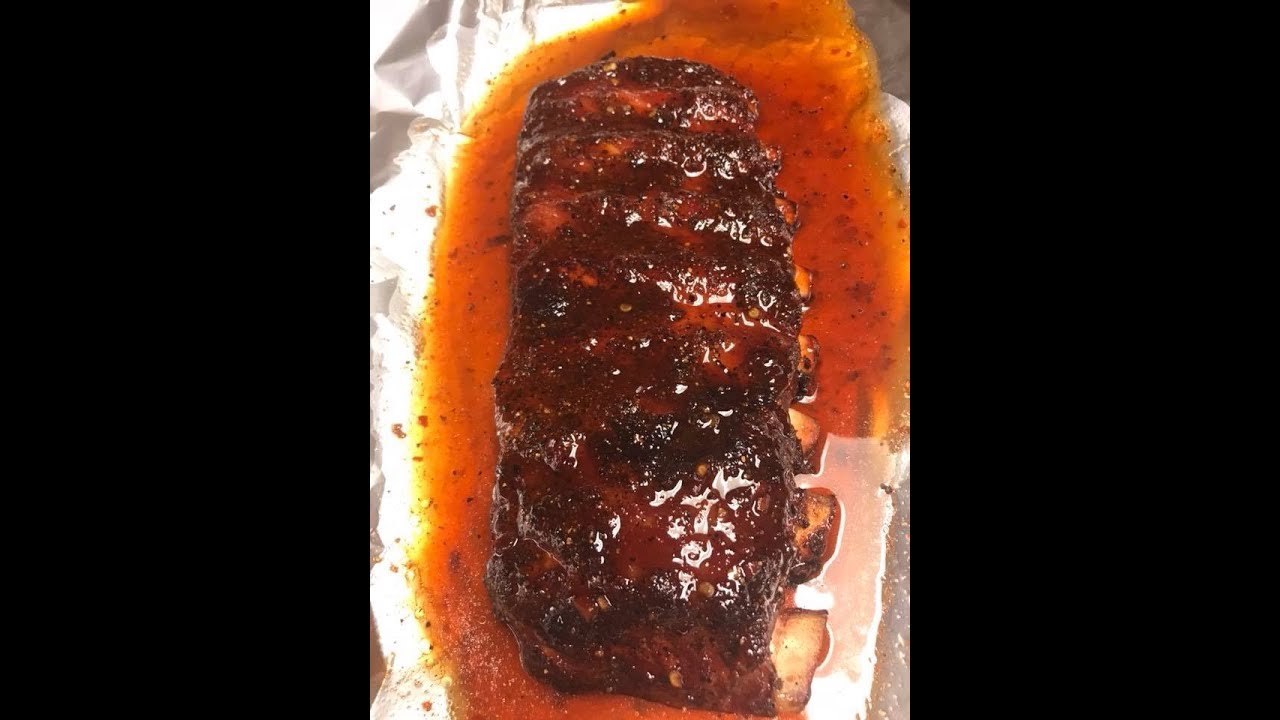 St. Louis Spare Ribs On The Traeger - YouTube