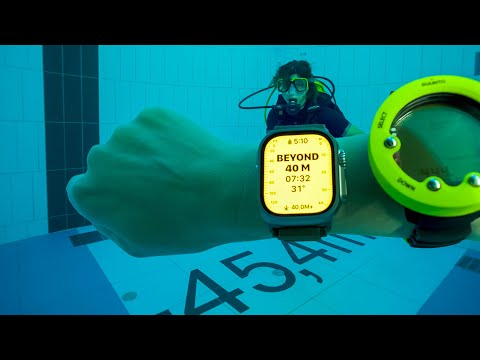 Apple Watch Ultra at 45 Meters - Is It Really a Diving Computer?