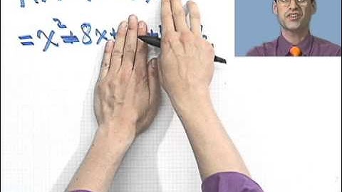 Finding the Vertex by Completing the Square