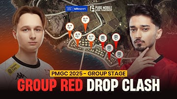 PMGC 2025: Red Group All DROP Clashes EXPLAINED | No Safe Zones for True Rippers