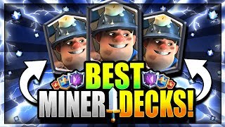 NEW* TOP 5 BEST GOLEM DECKS!! ARENA 10 - 12 [2018] Clash Royale Best Ladder  Decks 