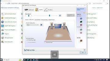Realtek audio manager Missing fix Finally. Windows 10&11