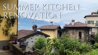 Our DREAM SUMMER KITCHEN renovation