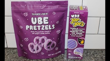 Trader Joe’s Ube Pretzels & Ube Joe-Joe’s Review