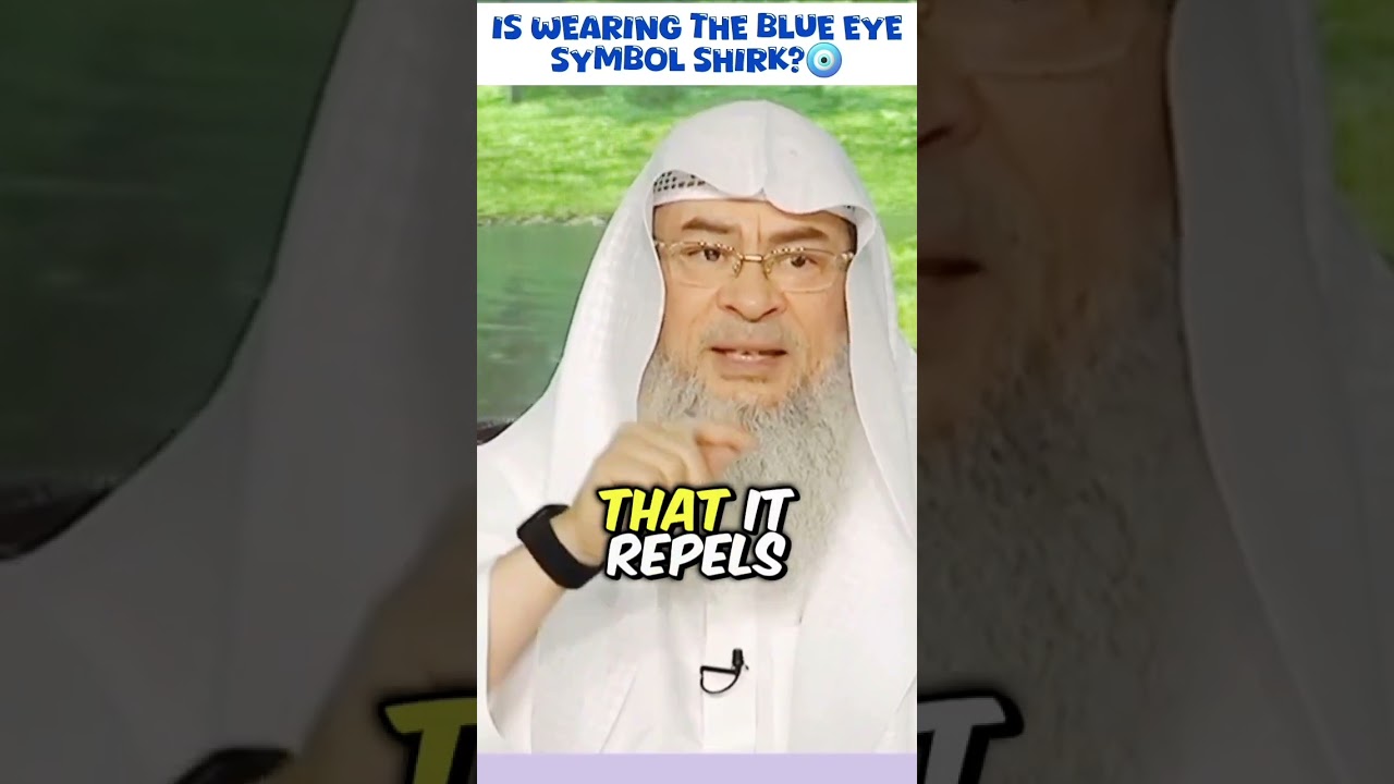 Is wearing the blue eye shirk 