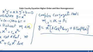 Euler Cauchy Equation Higher Order Profile