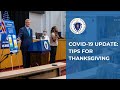 COVID-19 Update: Thanksgiving Guidance