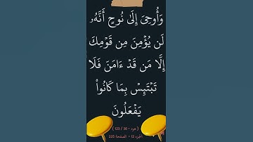 سورة هود الآية 36 @محمد-الأزهري-مفسر-أحلام