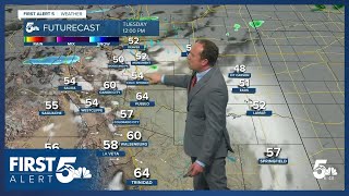Fewer storms on Tuesday ahead of a late-week spring soaker