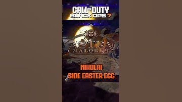 How To Do the Nikolai Side EE!  #callofduty #gaming #eastereggs #viral #shortsfeed #feed #cod