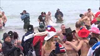 The Courage Polar Bear Dip For World Vision -  “First Wave” - Oakville 2016