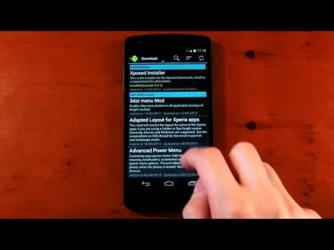 Xposed Installer and how to use xposed module framework - YouTube