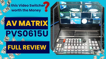AV Matrix PVS0615 Portable Video SwitcherProduct Review