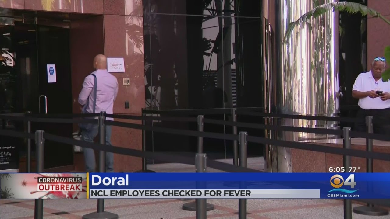 Norwegian Cruise Line Employees Checked For Fever