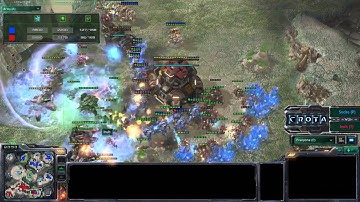 StarCraft 2 - SC372 - Socke (P) vs Inuh (T) on Desert Oasis Part 2