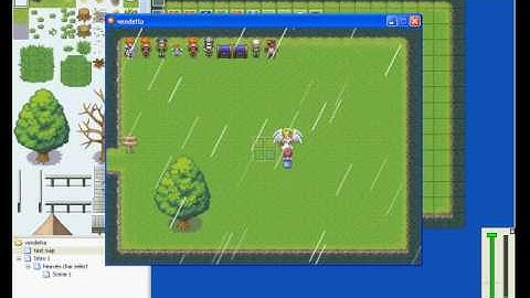 Rpg Maker XP Event Command Tutorial: set weather efffects