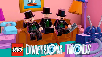 LEGO Dimensions Wizard of OZ Replaces All Characters in The Simpsons Story Level