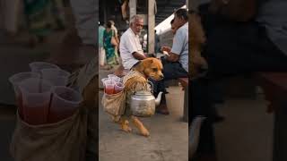 # Station par chai bach reha tha Ek l Pyra se dogy l ai vid...