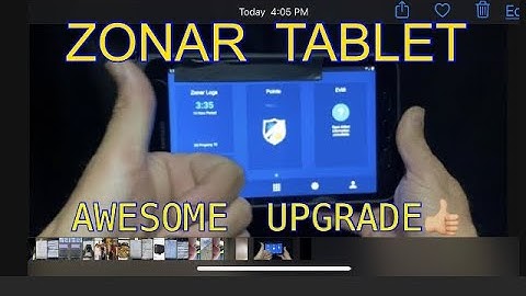 ZONAR TABLET Quick Basic Tips 🙌🏼👍🏼💪🏼🚛💨 Video