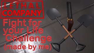 Lethal Company - "Fight for your Life" Challenge Gameplay (Passing Quota 1, 26 Nutcracker Kills)