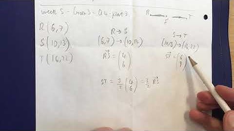 higher maths: vectors: show collinear & find ratio