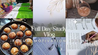 Study Vlog📈 A Productive Day In My Life🧋🎀 Morning To Night Study With Me🍭 #trending#viral#viralvideo