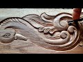 |wood carving tutorial part 16|wood design| wood working|UP wood art|