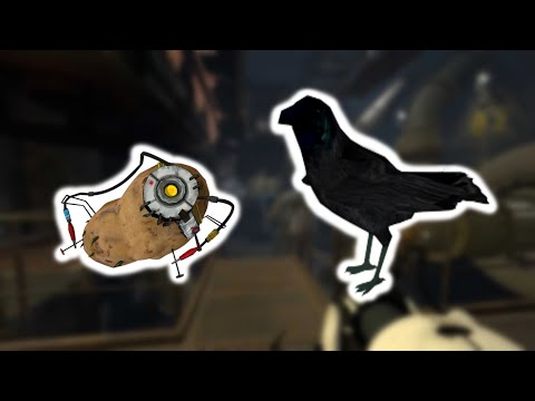 GLaDOS Being Eaten