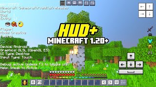 Addon HUD+ Utility Yang Permudah Survival Minecraft 1.20!