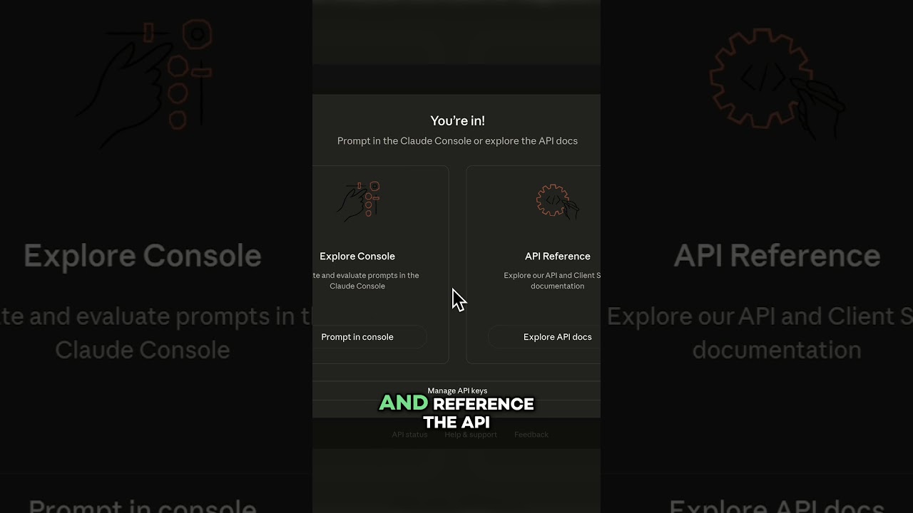 How to get Claude API key tutorial screenshot