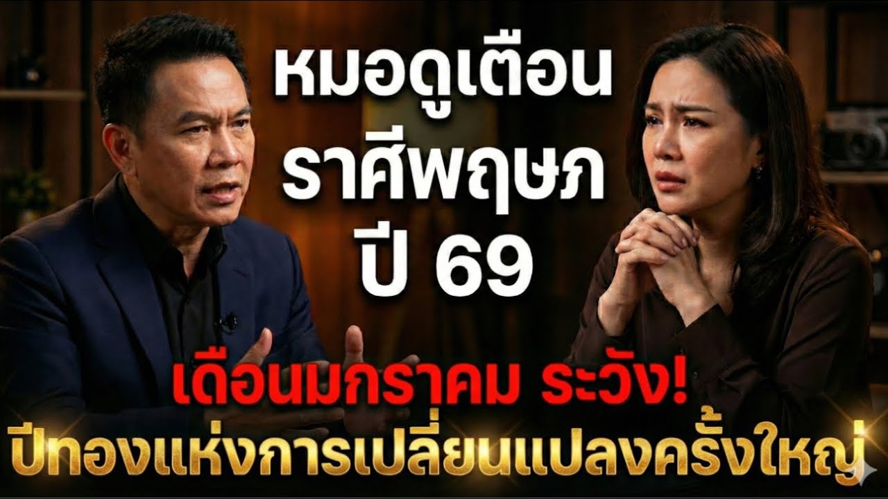 หมอดูเตือน! ราศีพฤษภ ปี 2569 เดือนมกราคม ระวังจุดเปลี่ยนครั้งใหญ่