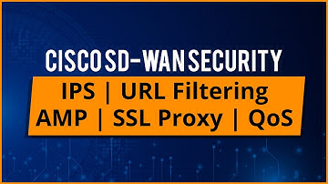 Cisco SD-WAN Security Features | IPS | URL Filtering | AMP | SSL Proxy | QoS @PyNetLabs