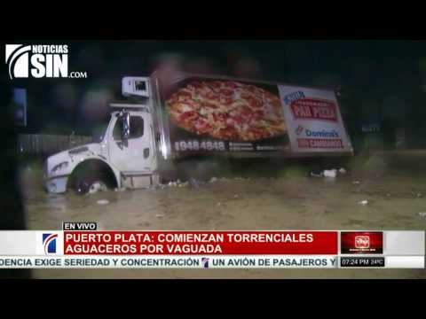 Crece temor en Puerto Plata por fuertes lluvias