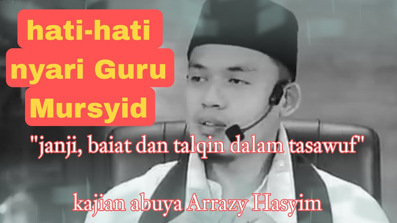 jangan salah nyari guru Mursyid!!! 