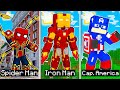MI TRASFORMO DA SPIDER MAN a IRON MAN SU MINECRAFT