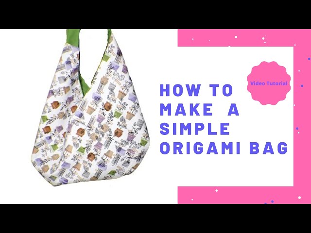 Brother Origami Bag Project