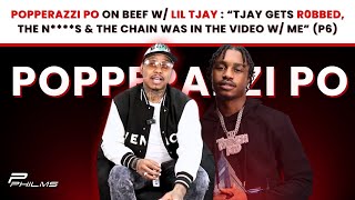Popperazzi Po On BEEF w/ Lil TJay : “TJay Gets R0bbed, The N****S & Chain Was In The Video w/ Me” P6