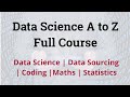 Data Science Tutorial - Full Course for Beginners  