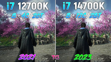 Core i7 12700K vs Core i7 14700K - Test in 10 Games