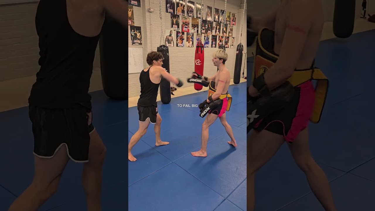 Don't be afraid to fail big!