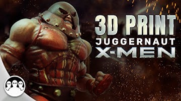 Juggernaut: 3D Printing Time Lapse & Painting