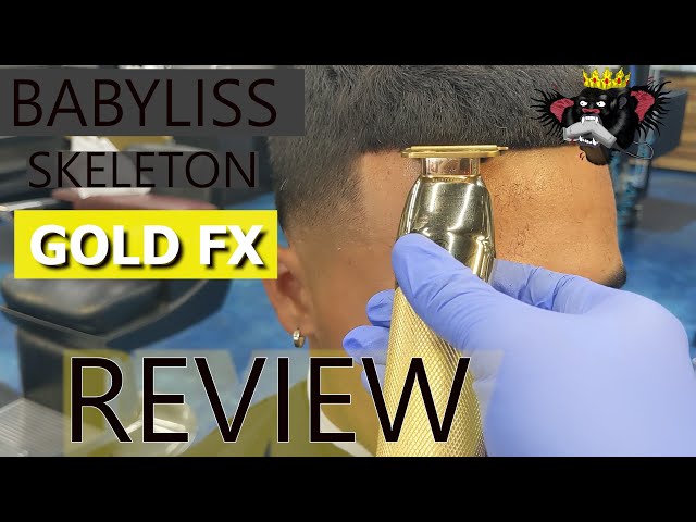 OG Gold FX Blade 🔥 Babyliss Lithium FX Clipper and Trimmer Unboxing and  Review 