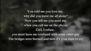 Tommee Profitt, Nicole Serrano - Cry Me A River (Lyrics)