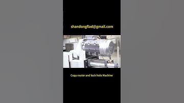 Copy router and lock hole machine