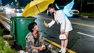 Kind Girl Helped Beggar, but She Didn't Expect That He Was a Billionaire CEO, Love Began! #cdrama