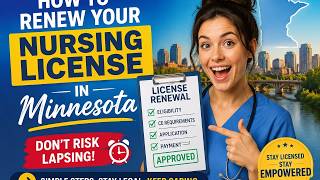 How to renew your nursing license in Minnesota