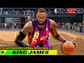 Lebron james king james build is overpowered in nba 2k24