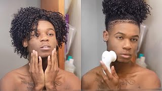 CLEAR SKIN!! Men's Skin Routine 2017